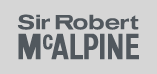 Sir Robert McAlpine logo grey